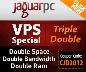 Triple Double Promo Coupon from Jaguar p c