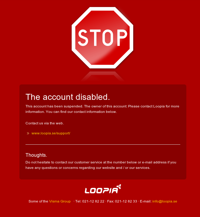 Nestespoil.com on loopia nameservers