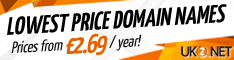 uk2 domain name coupon