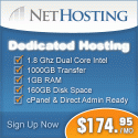 NetHosting.com Square Dedicated Hosing - 174.95