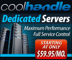 coolhandle dedicated servers starting at only $59.95/month