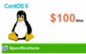 3essentials CentOS 6 dedicated server for $100 per month